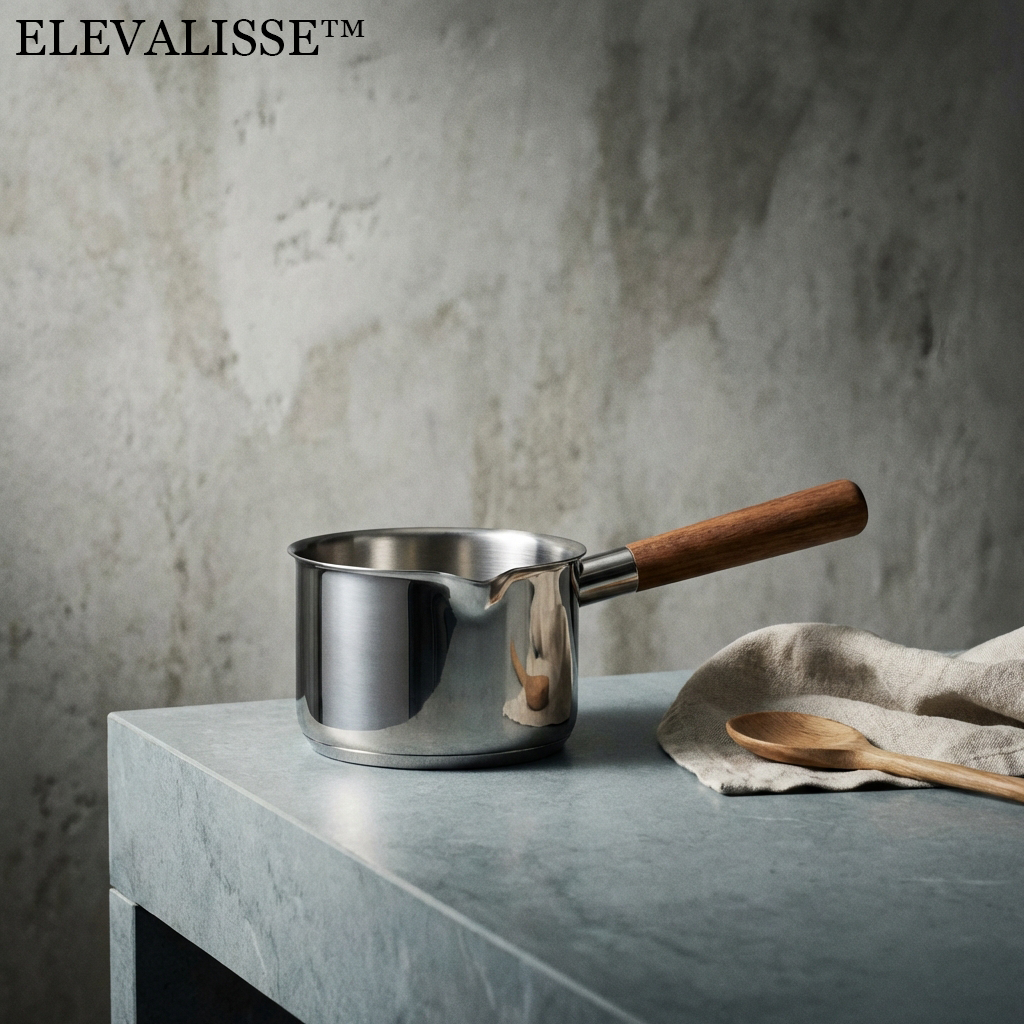 Elevalisse™ THE SOLSTICE SAUCIER-"Cooking is not merely a task; it is the physical translation of care. Your tools should reflect that devotion."